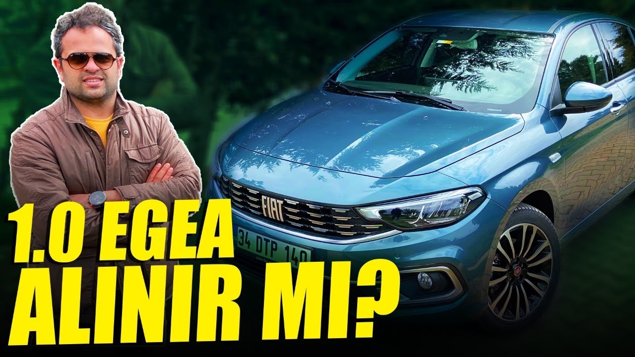 1000 Motorlu Egea alınır mı? Yeni Fiat Egea Sedan 1.0 Turbo Test Sürüşü