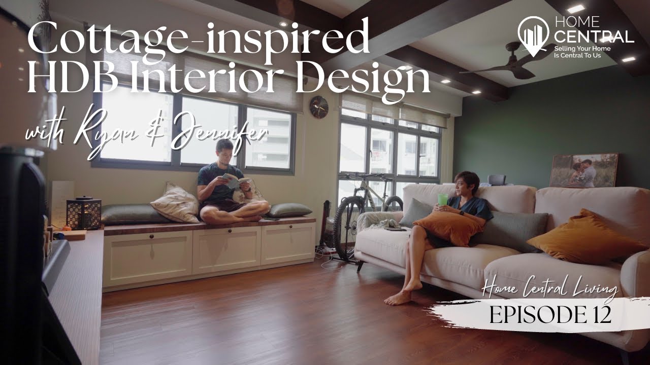Open-Concept Peaceful Cottage-inspired HDB | Home Central Living Ep.12