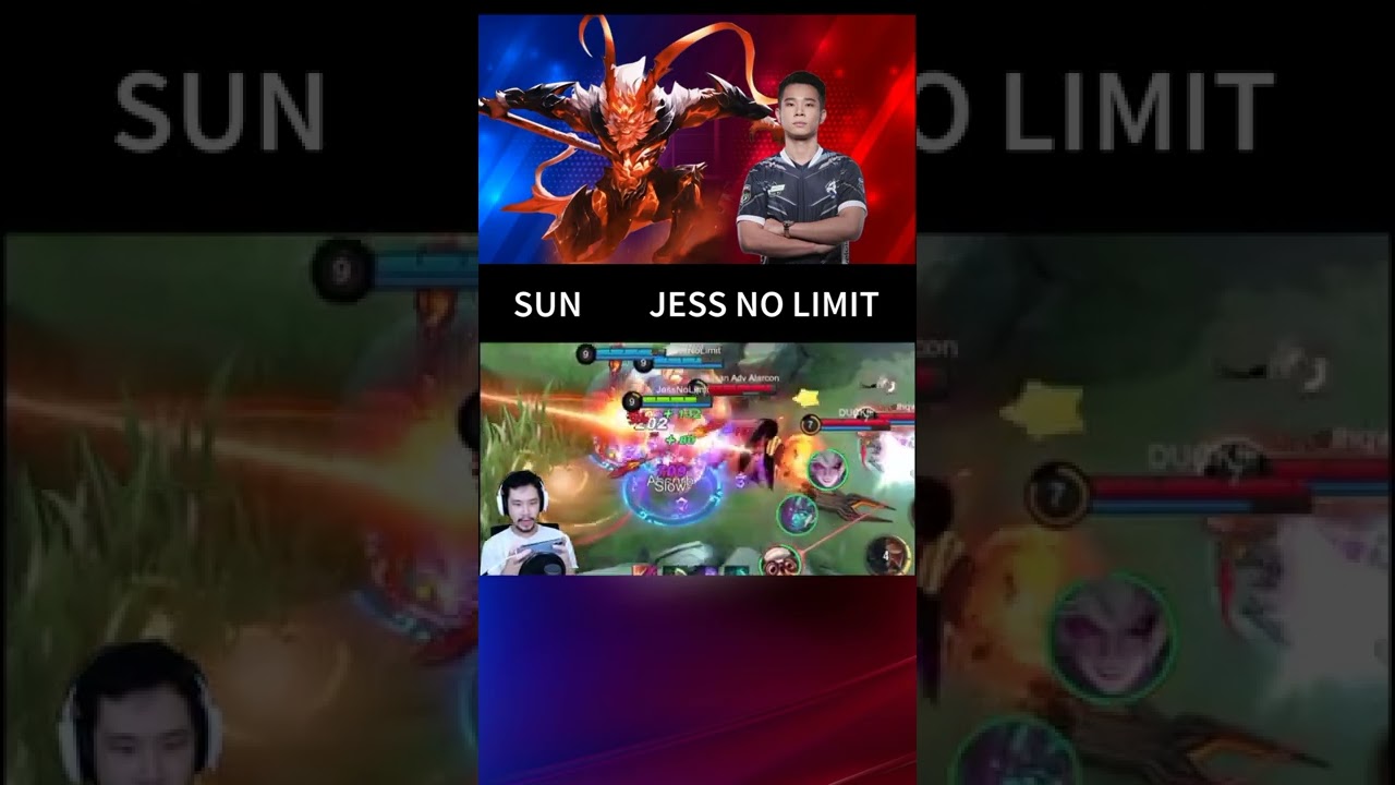 Jess No Limit  Sun ☀️ op gameplay 🔥 #jessnolimit #mlbb