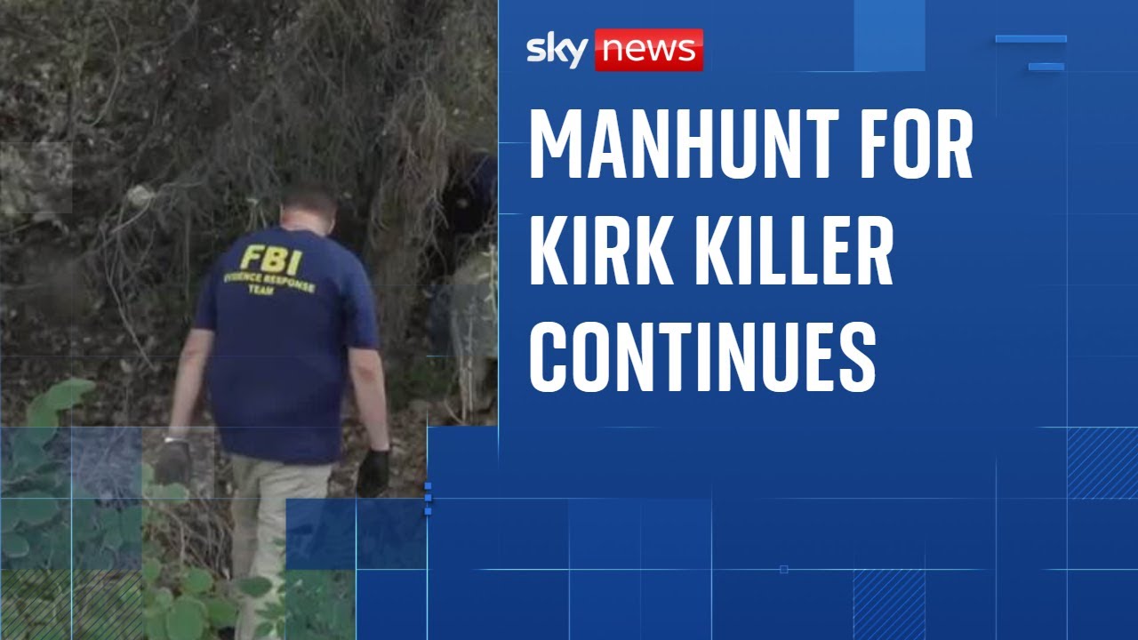 FBI Hunt for Charlie Kirk's killer