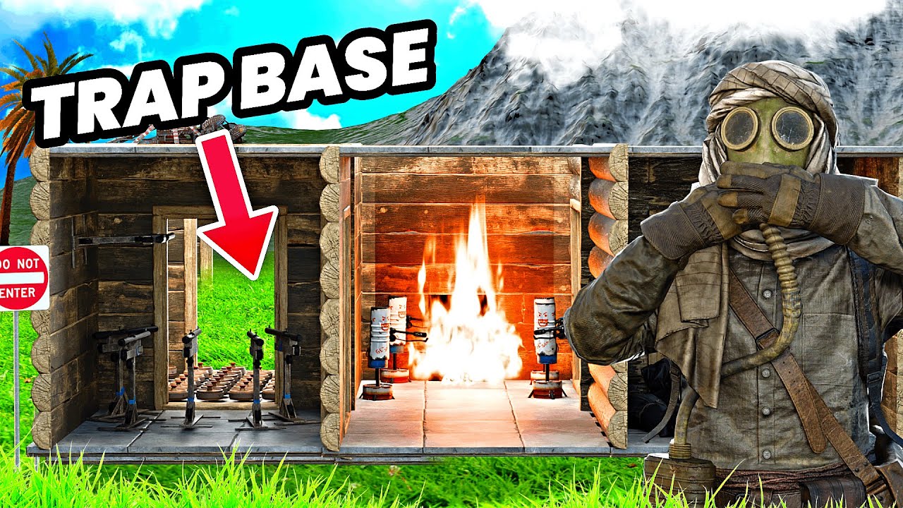 I got raided 4 times making this NEVER ENDING trap base...