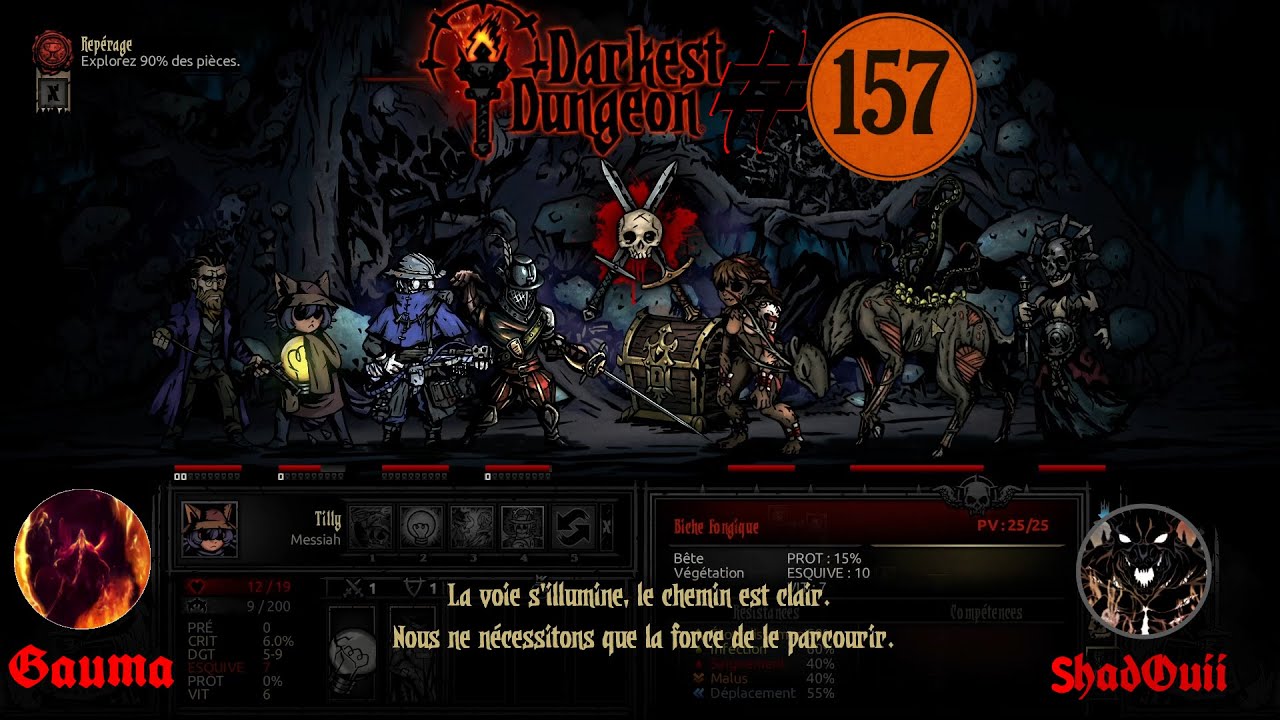 SELF DEFENSE !!!  | DARKEST DUNGEON | EN DUO | MODDÉ (270 mods) 