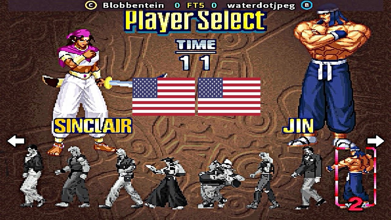 Art of Fighting 3 - Blobbentein vs waterdotjpeg FT5