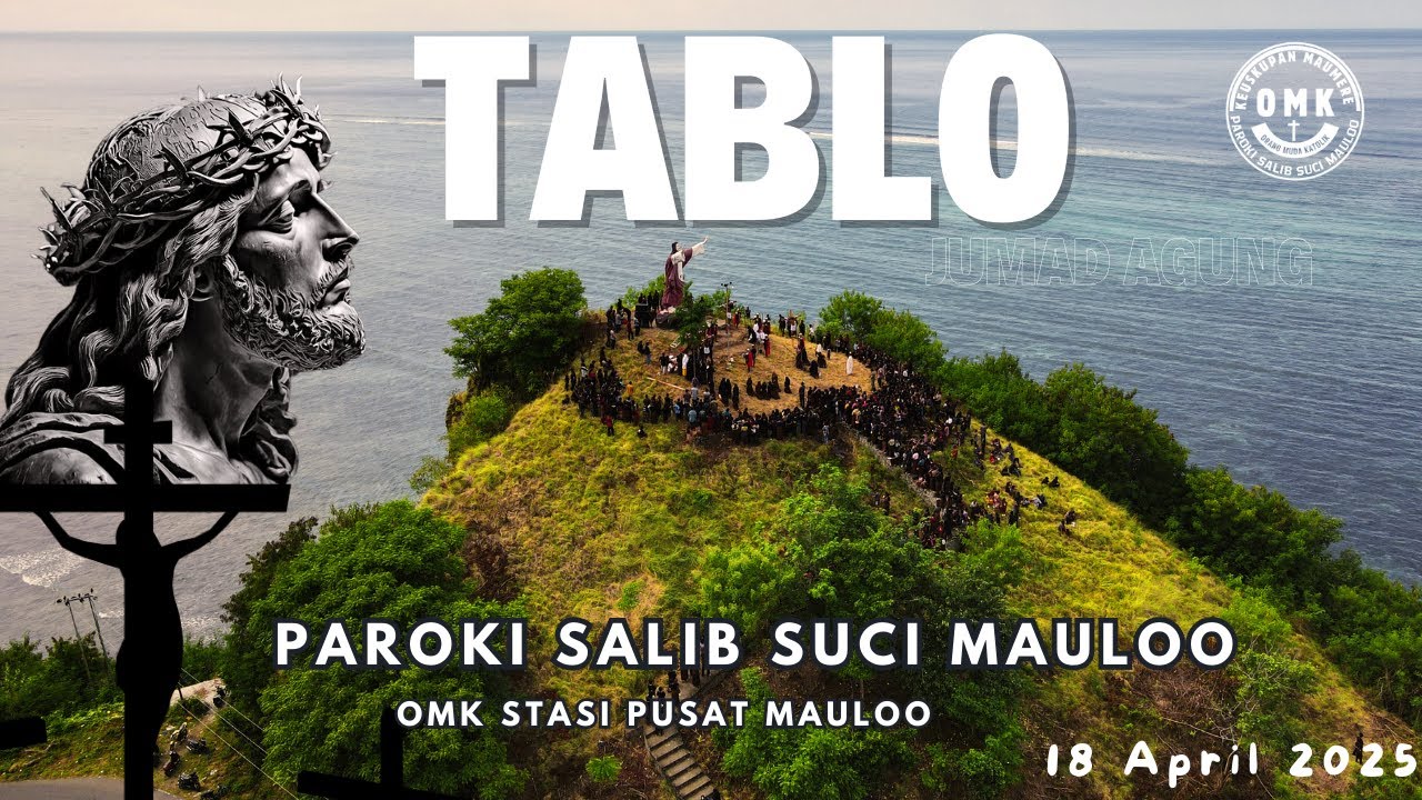 Drama Kisah Sengsara Yesus Kristus | OMK STASI PUSAT MAULOO | Komsos Paroki Salib Suci Maulo'o