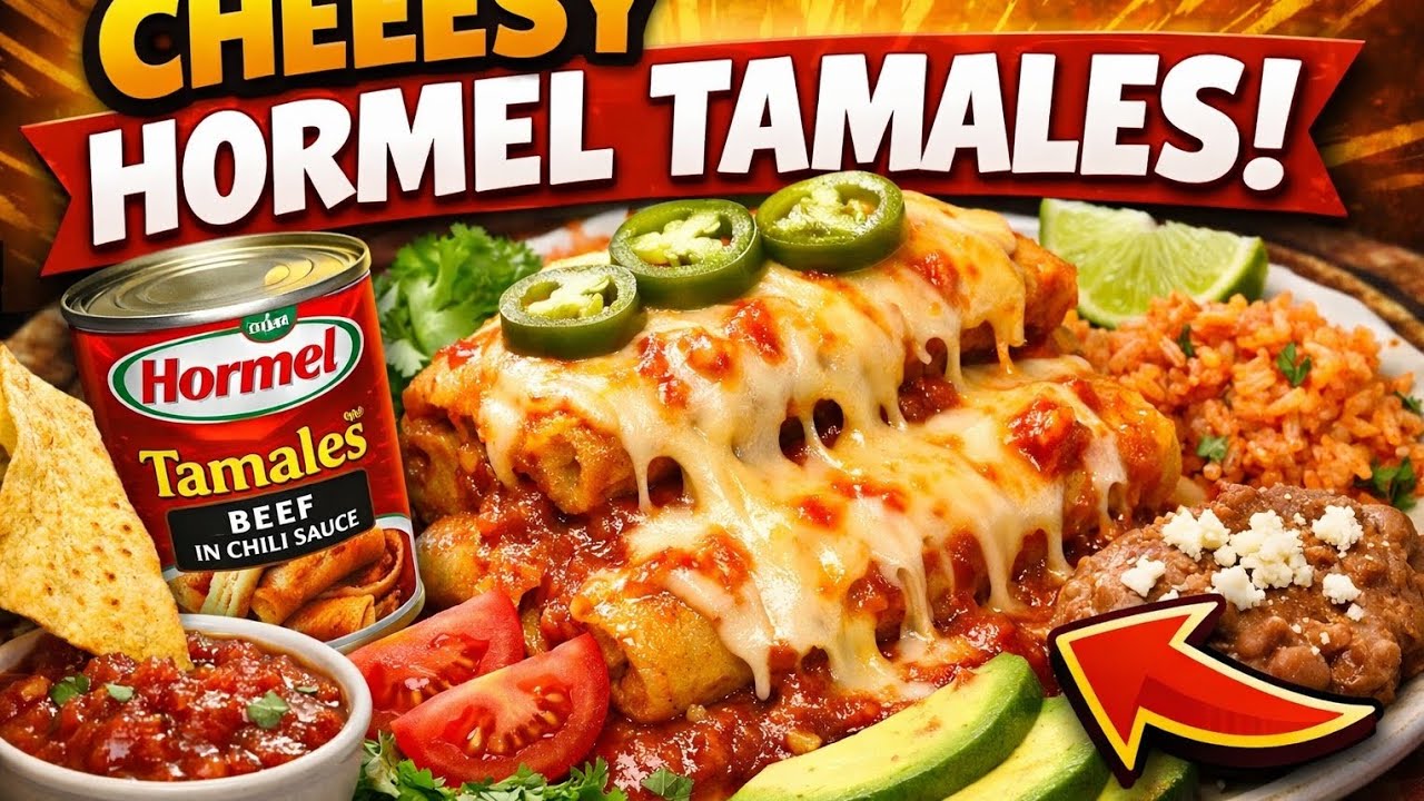 Cheesy Hormel Tamales | Easy 15-Minute Weeknight Dinner
