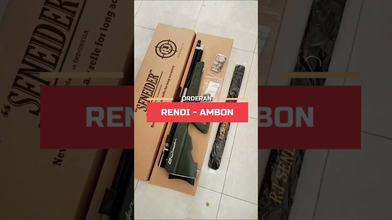 UKLIK JAHAT! Review Sharp Seneider Bullpup Special Edition - Siap COD AMBON 