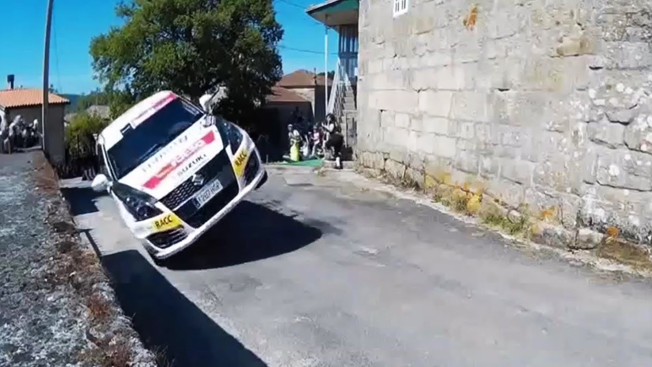 ラリーのドライバーはむちゃし過ぎ！Rally,crazy driver