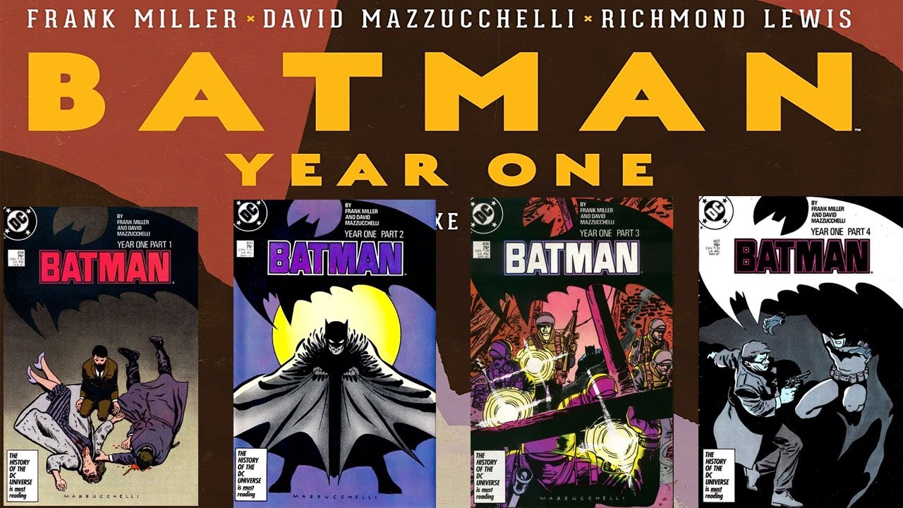 Batman: Year One. Frank Miller, David Mazzucchelli, Richmond Lewis and Todd Klein Make A Masterpiece