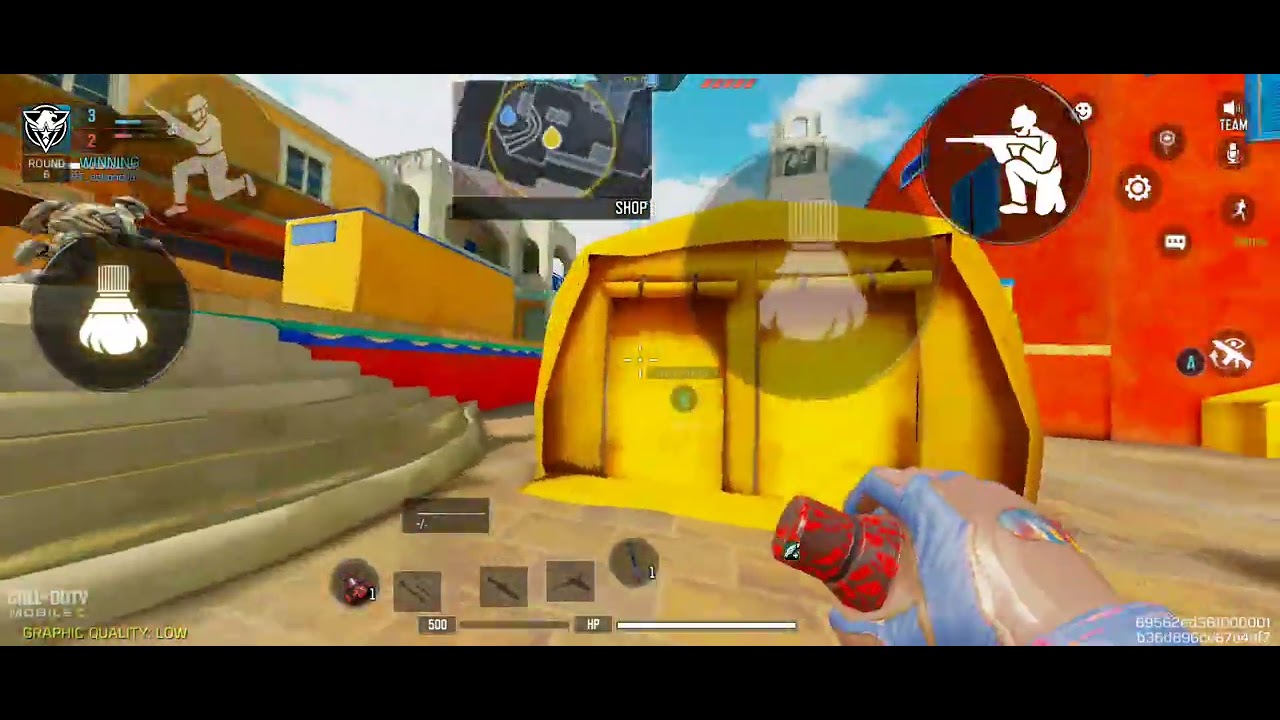 Getting carried in rank(seeing how my phone is bad for a lag spike after a round start