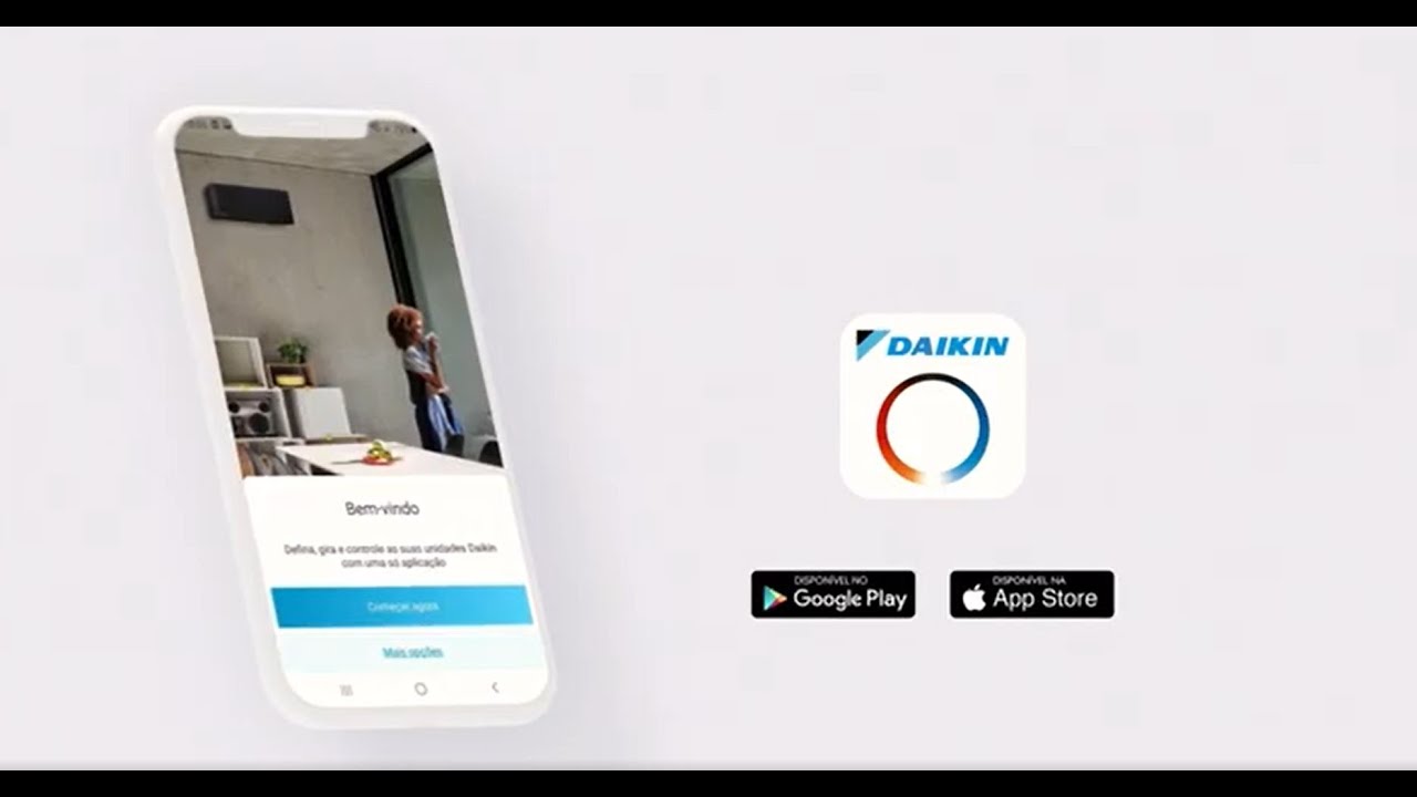 Daikin Onecta - Instalação da APP