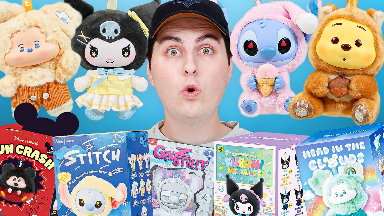 I Bought Every Blind Box At Miniso!