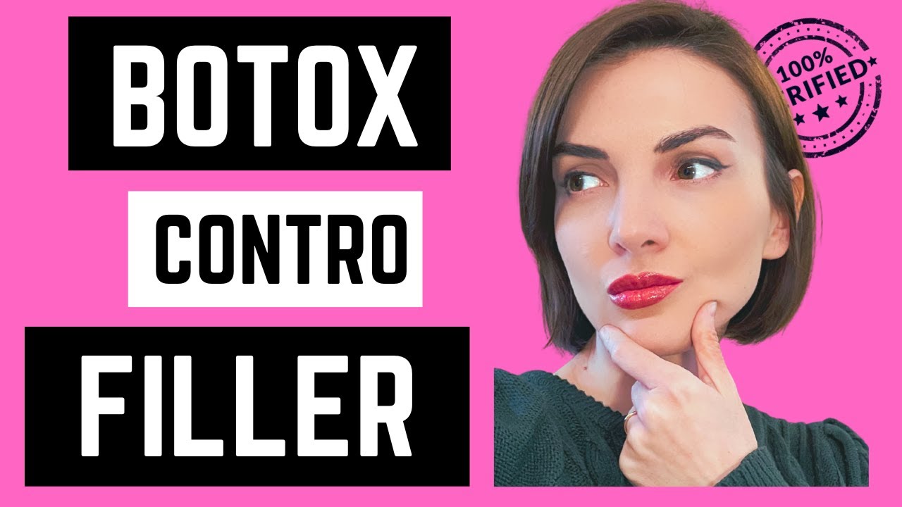 Che differenza c’è tra FILLER e BOTOX: quale è meglio nell’anti-aging?  la verità prima di farlo