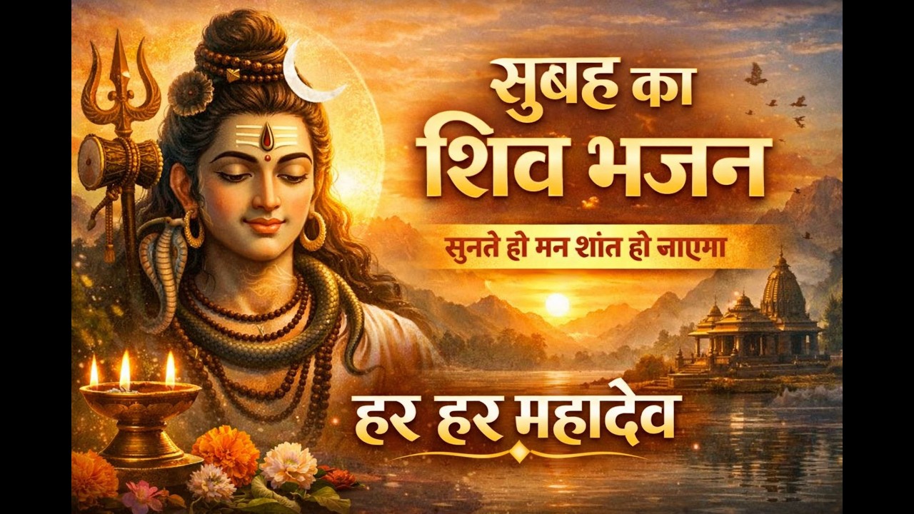 सुबह का शिव भजन | उठो मन शिव नाम जपो | Morning Shiv Bhajan | हर हर महादेव | Bhakti Song 2026