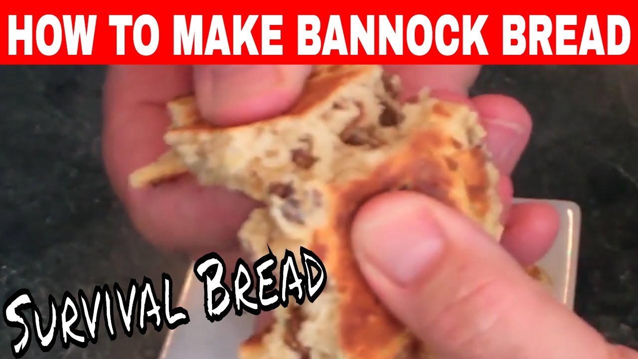 How To Make Bannock Bread - Survival Bread Recipe For Preppers, Hiking, Backpacking Or Camping