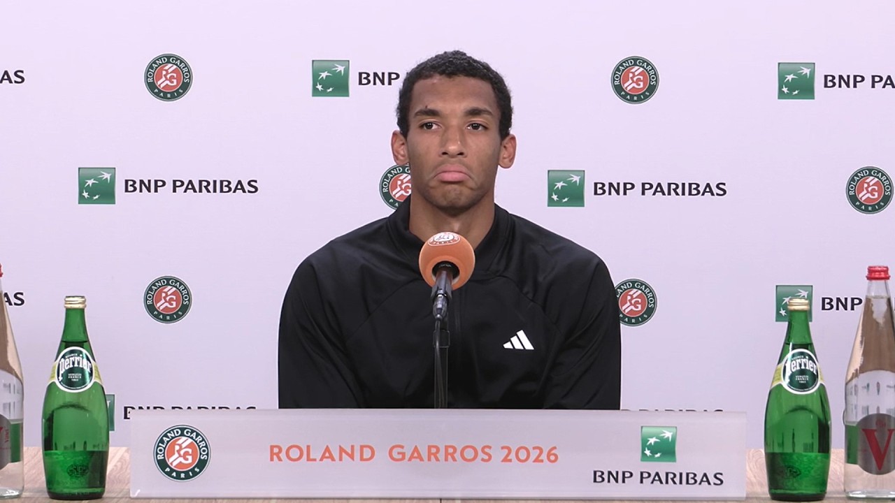 Roland-Garros 2026 - F&eacute;lix Auger-Aliassime battu par Flavio Cobolli : 