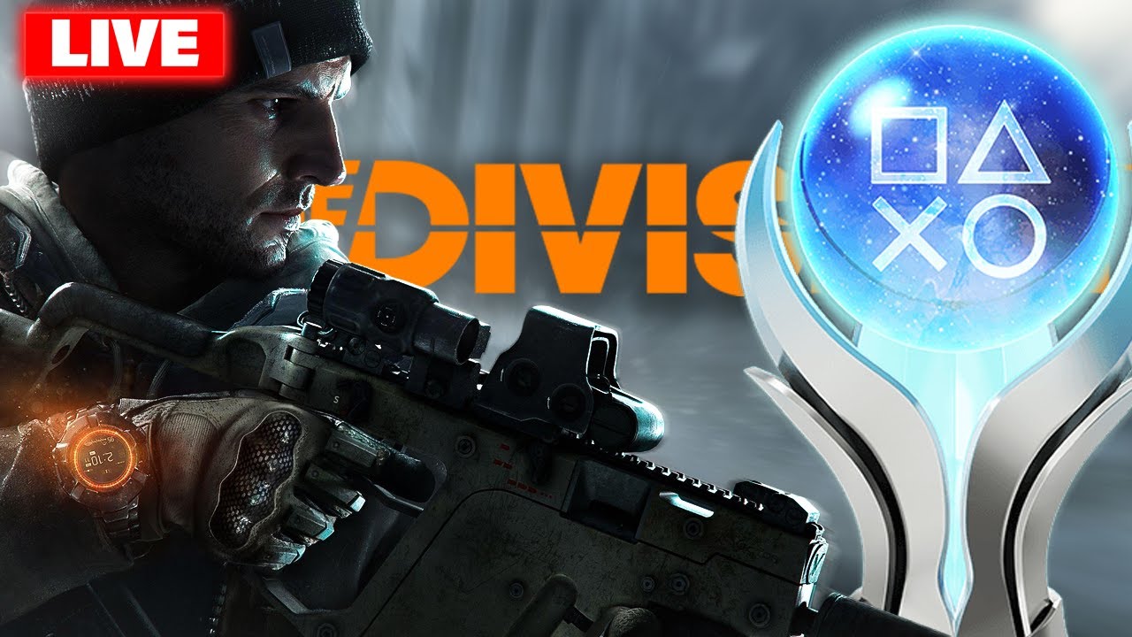 🔴I Am Finally Getting 100% The Division… Clearing My Trophy Backlog LIVE!