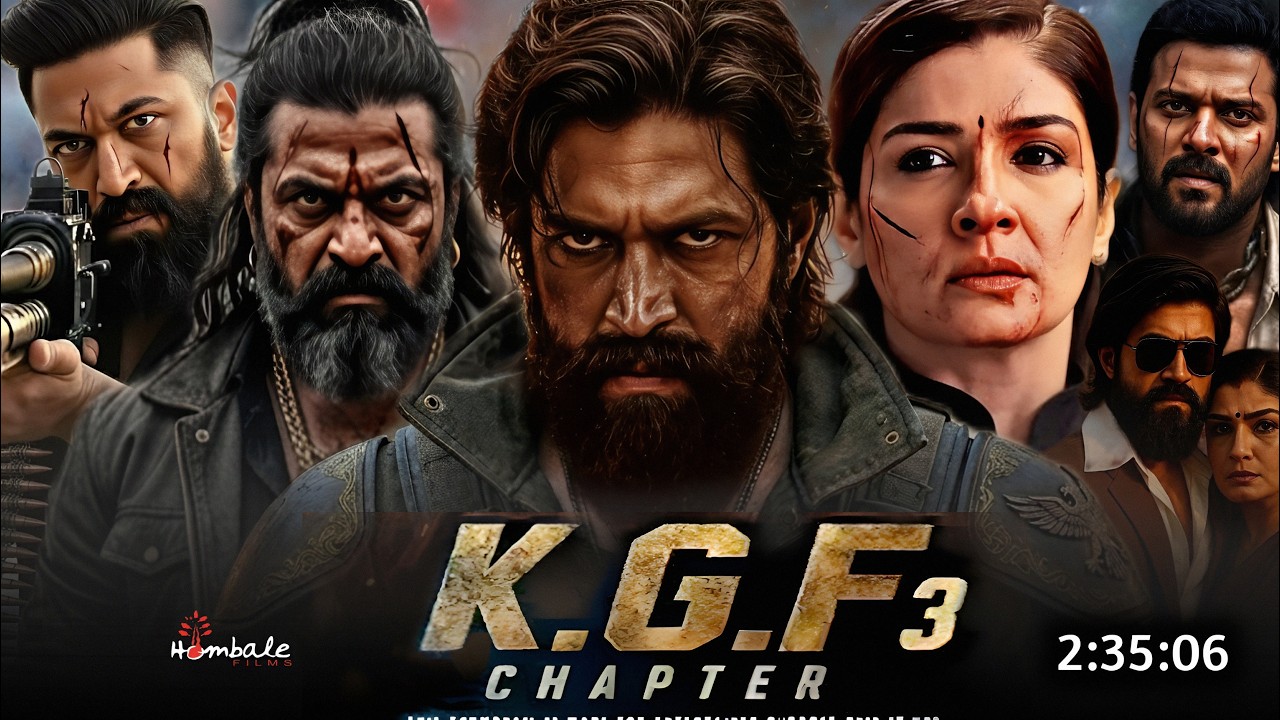 Kgf 3 Full Movie Hindi Dubbed South 2026 Latest Update | Yash | Prabhas | Ajith Kumar | South Movie
