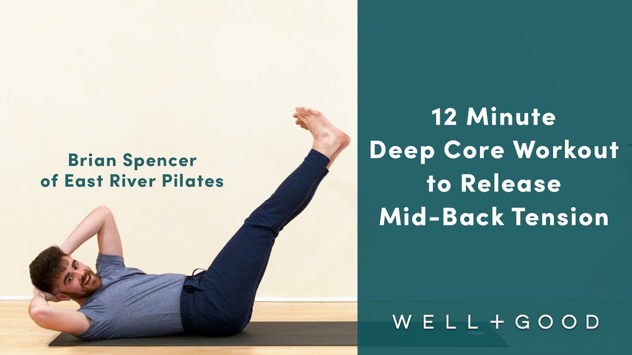 Decrease Mid-Back Tension with This Pilates Core Workout | Trainer of the Month Club | Well+Good