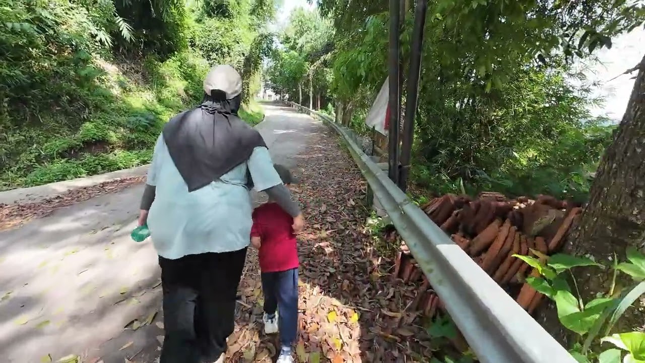 Jalan Pagi di Ligar Bandung, Ada Sawah Tersembunyi