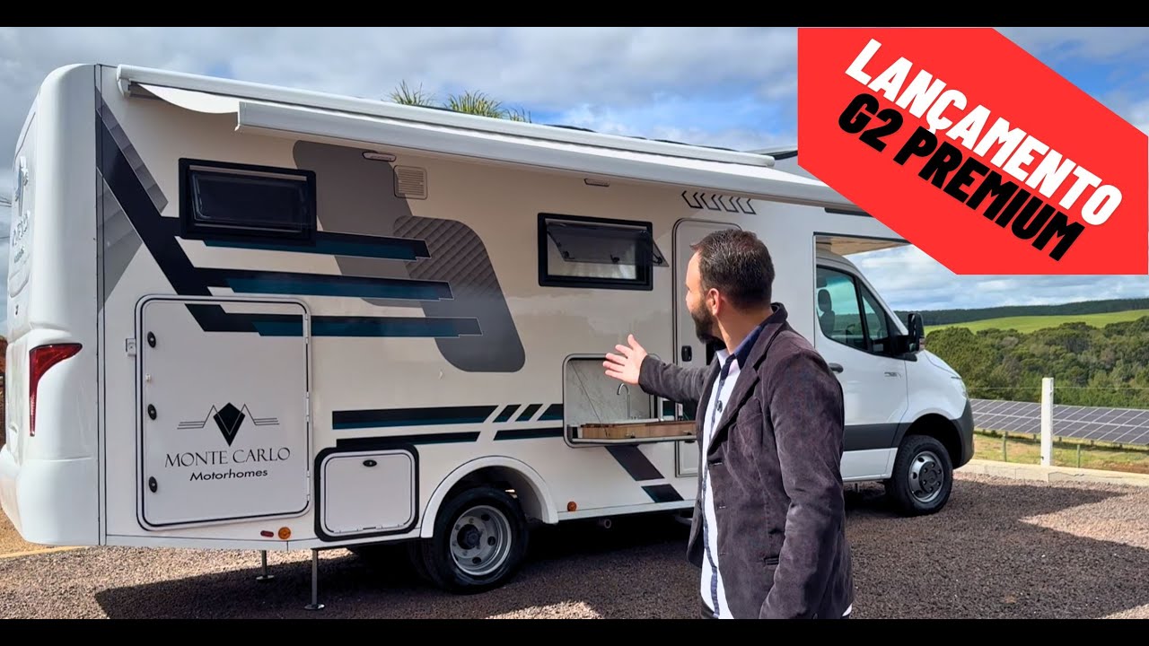 LANÇAMENTO EXCLUSIVO: Motorhome G2 Premium | Monte Carlo Motorhomes