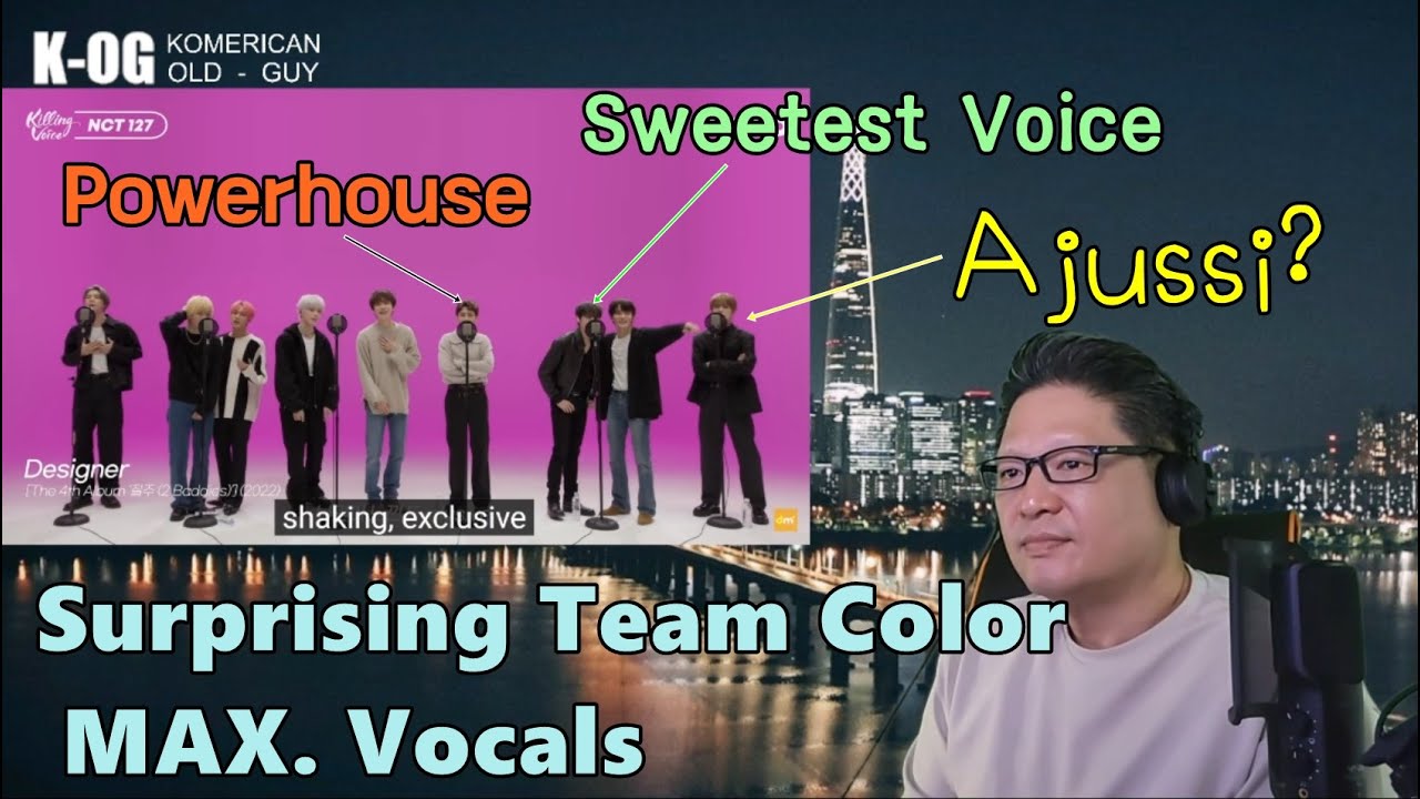 Korean American OG reacts to NCT 127 Dingo Killing Voice [Reaction]