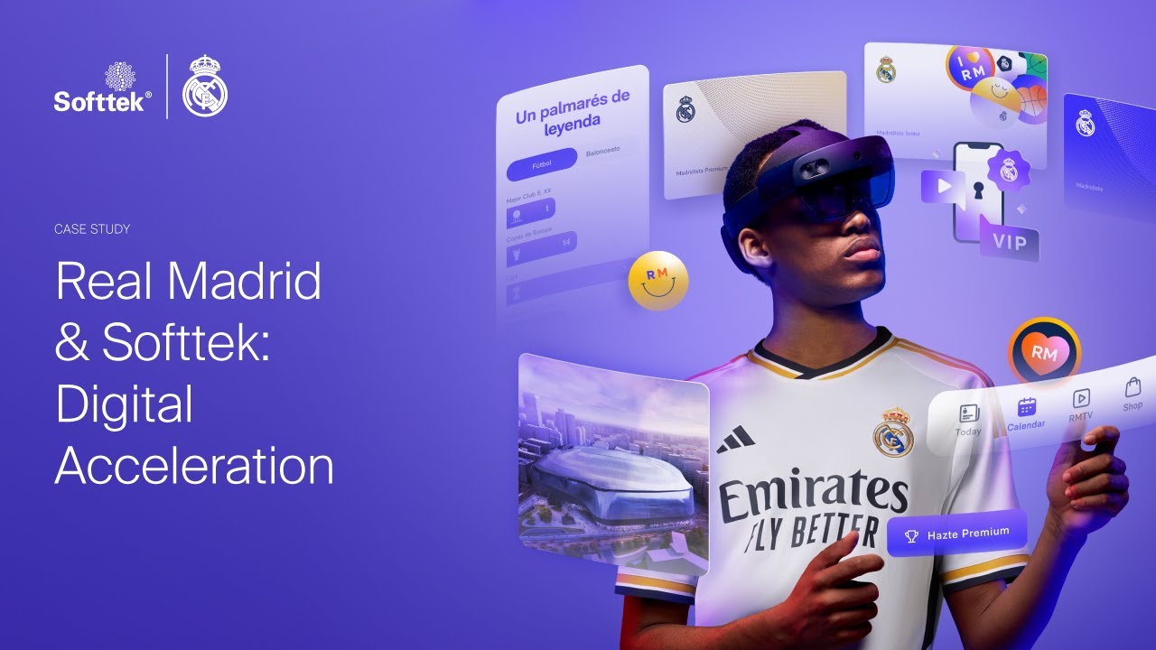 Real Madrid & Softtek - Digital Acceleration - Case Study 22/23
