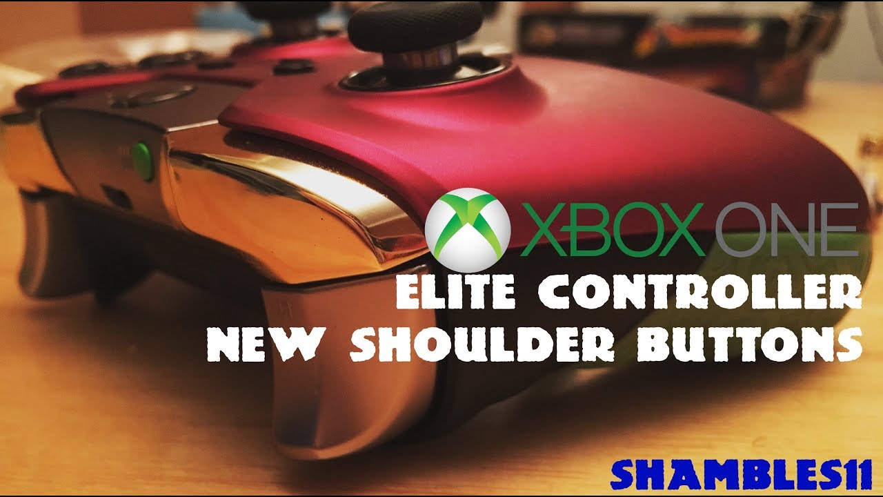 How to: Replace Xbox Elite Controller Shoulder Buttons