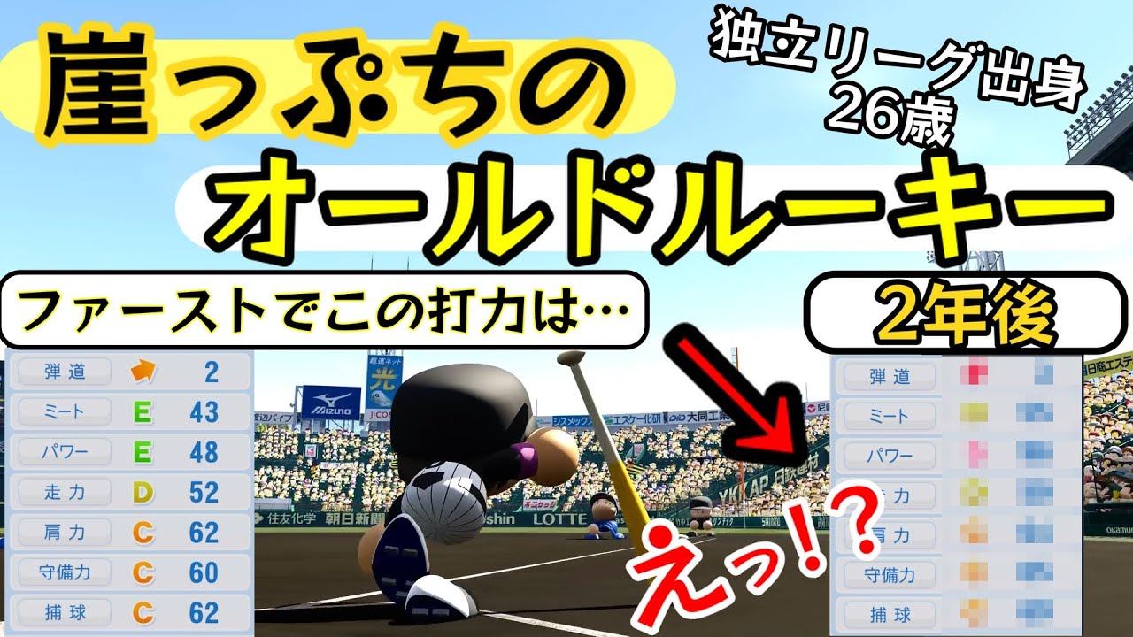 【パワプロ2025/架空選手】独立リーグの星・土橋晴也のプロ野球人生～現役ドラフトから這い上がった男の物語～【オーペナ】