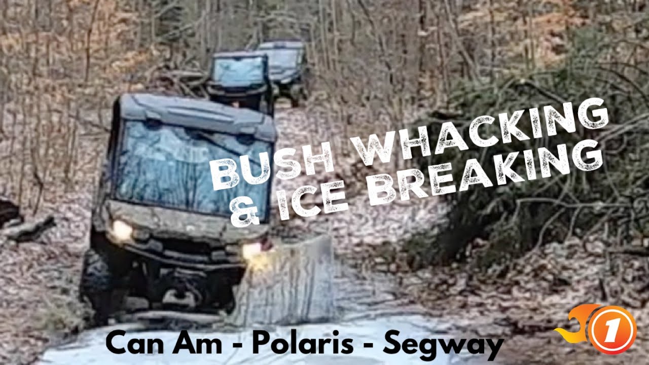 Snowmobile Trail Clearing 3 X 1000cc utility SXS - Can Am Defender, Segway Fugleman, Polaris Ranger