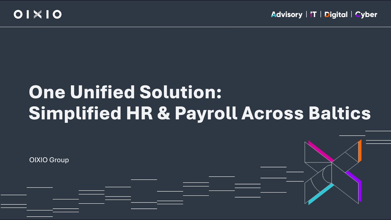 OIXIO | Baltic Payroll & HR solution