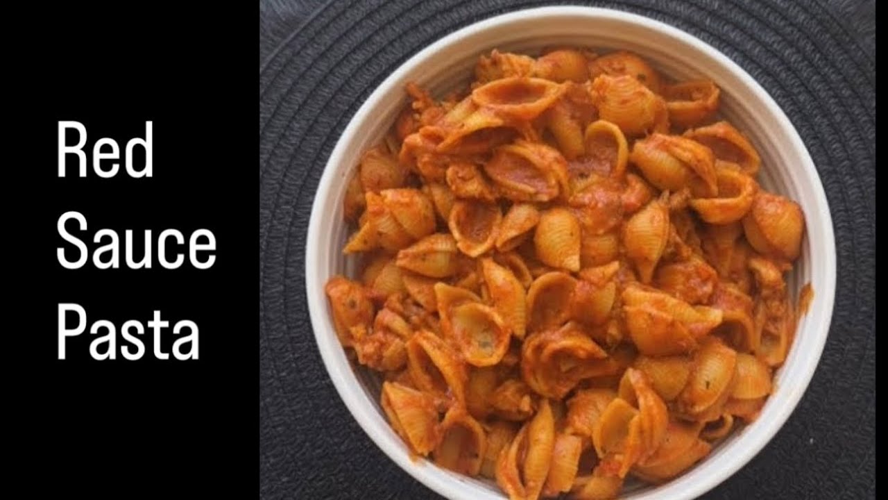 Red Sauce Pasta Recipe | Easy & Tasty Pasta at Home