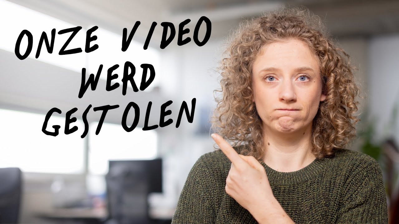Onze video werd gestolen....