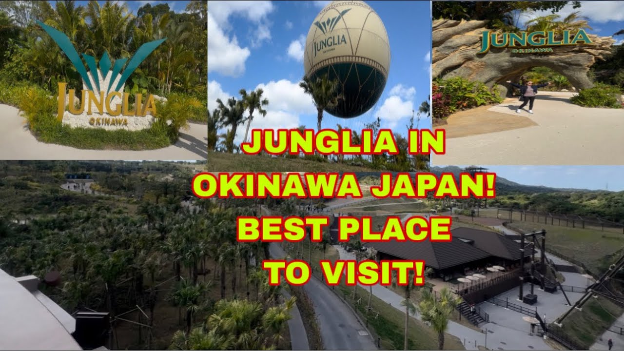 JUNGLIA IN OKINAWA JAPAN! BEST PLACE TO VISIT IN OKINAWA!