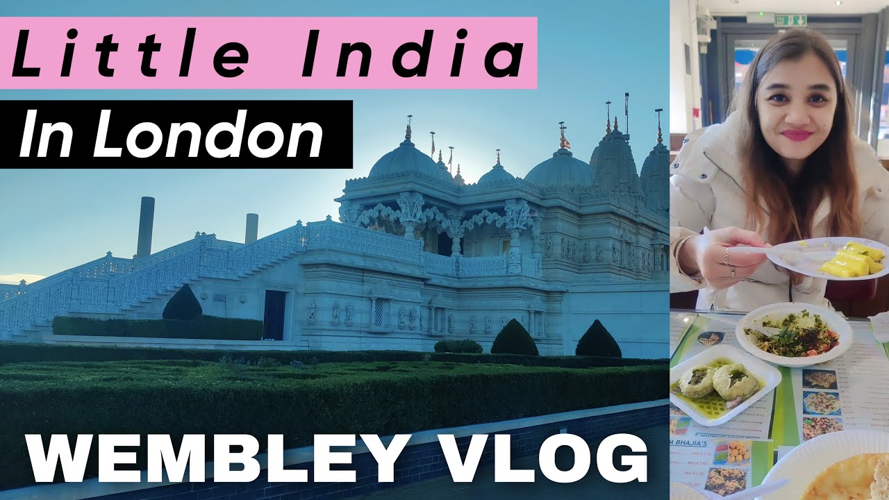 LITTLE INDIA IN LONDON | Visited Hindu Temple | Wembley Vlog