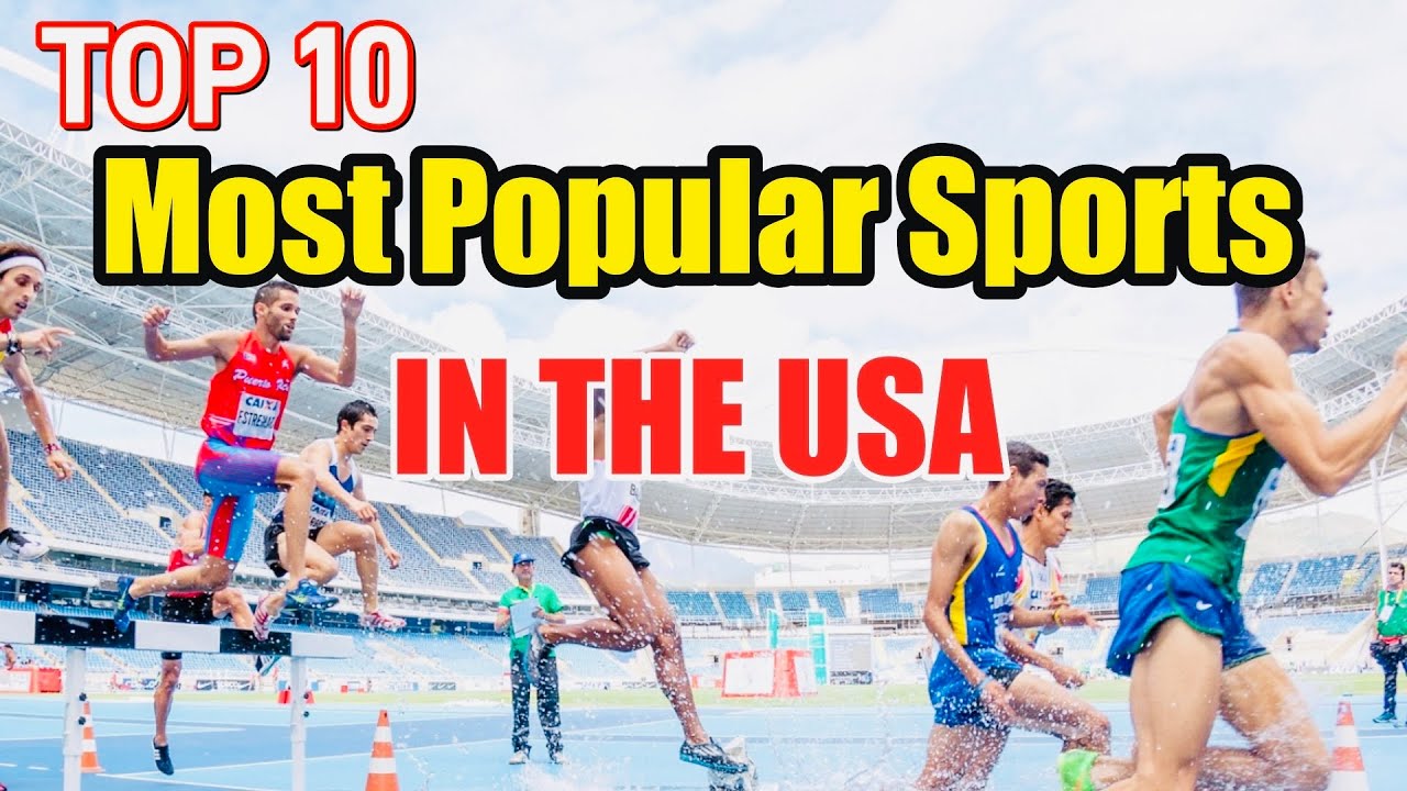 Top 10 Most Popular Sports in the USA 🇺🇸 #usa #popularsports #top10