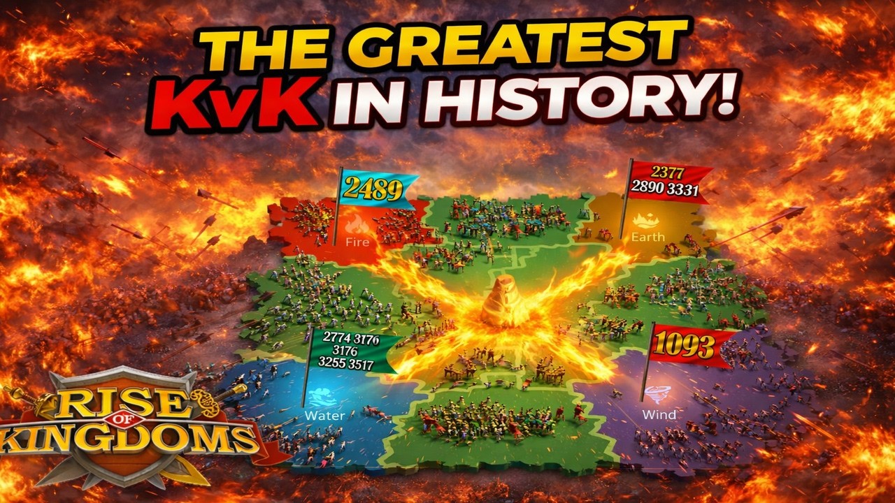 I Fought in the GREATEST KvK in HISTORY! 2489 vs 1093 & 2377!