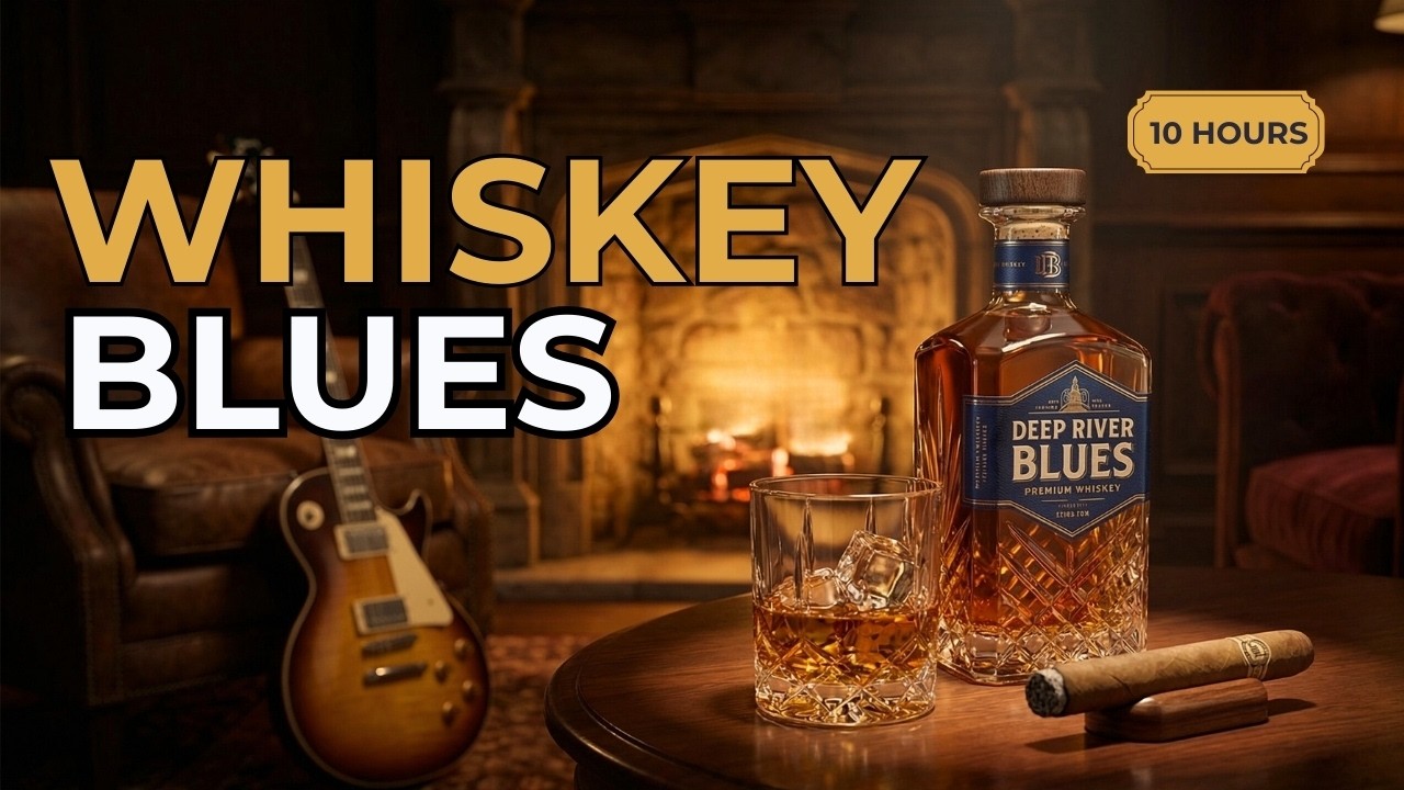 Whiskey Blues Afternoon | Smooth Blues Guitar for Easy Day Listening (10 Hours)