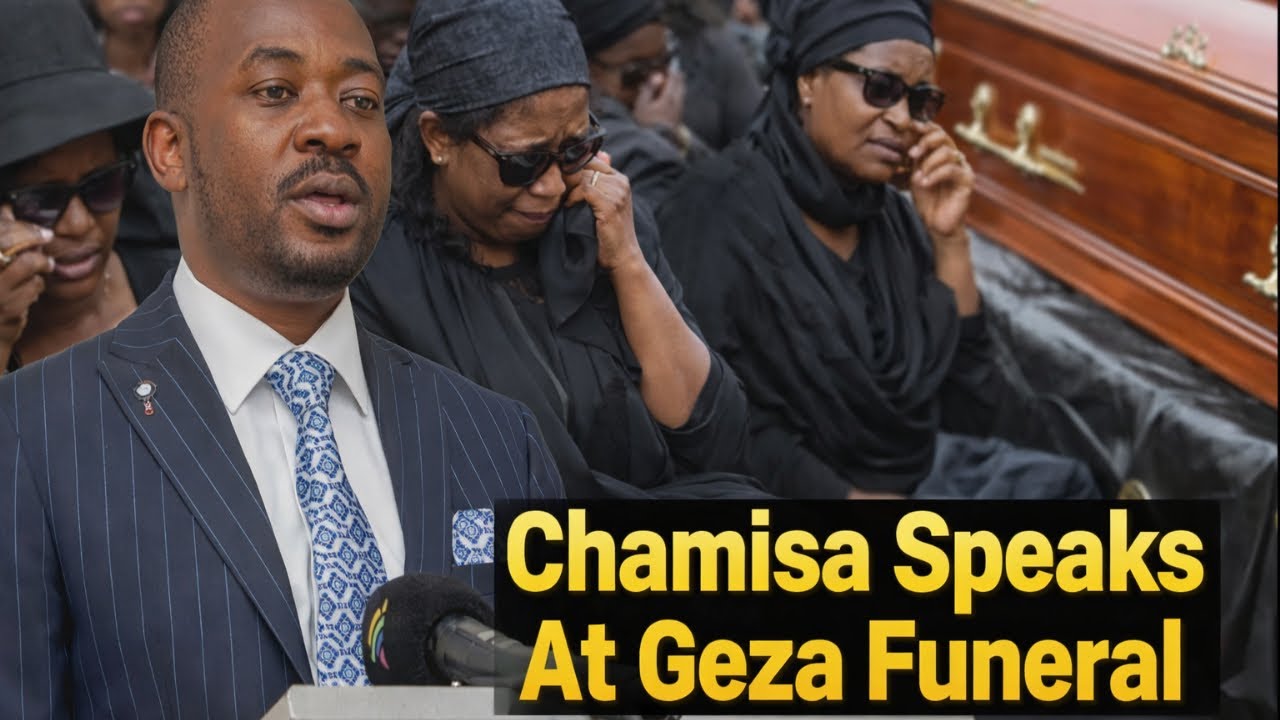 Chamisa Speaks At Geza Funeral
