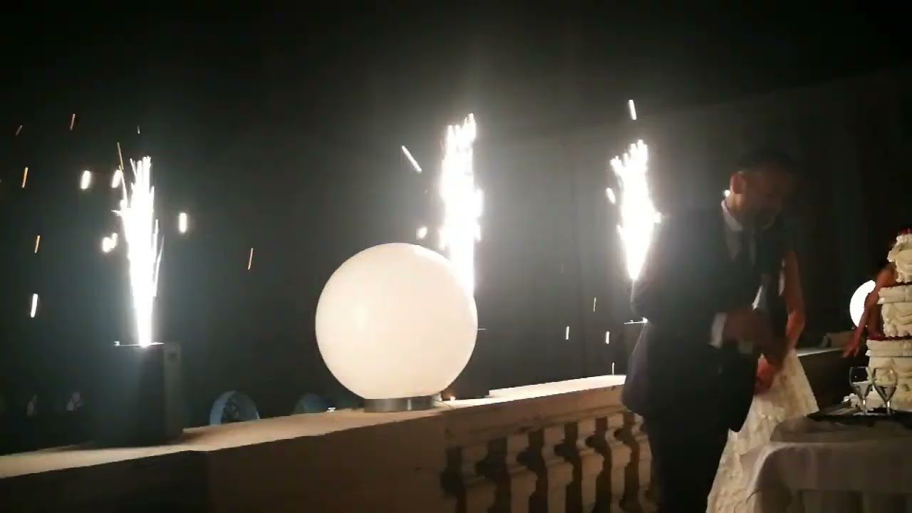 Fontane luminose - Taglio torta Sposi - Dimensione Musica Wedding