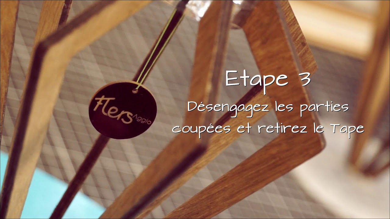 Tutoriel Trophée à la découpe laser - DIY