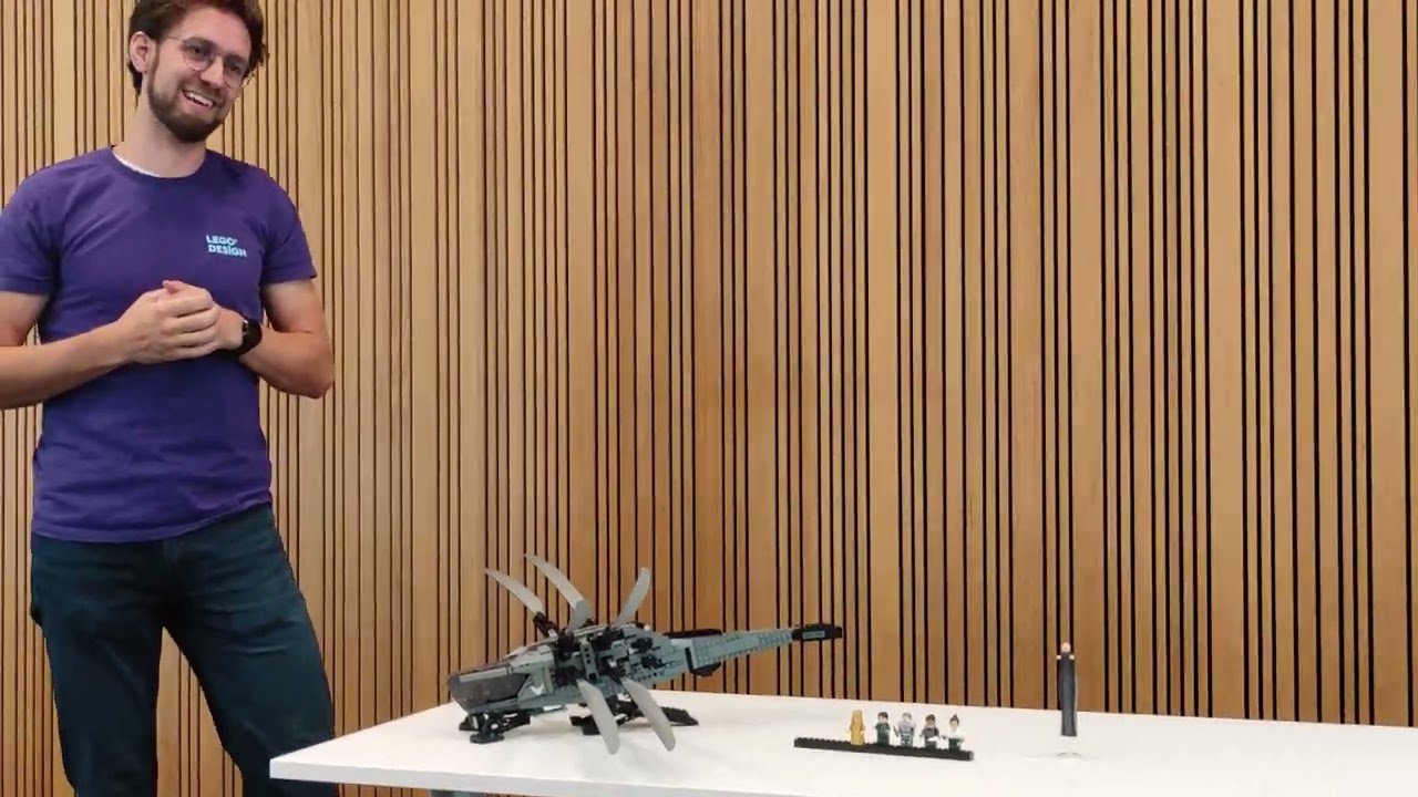 10327 LEGO Icons Dune™ Atreides Royal Ornithopter -Live presentation from its designer, Mike Psiaki
