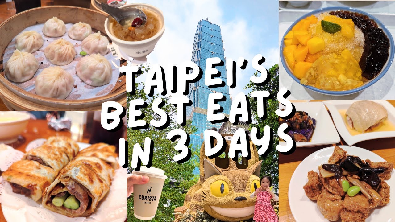 Food adventure weekend - best kids-friendly eats in Taipei!