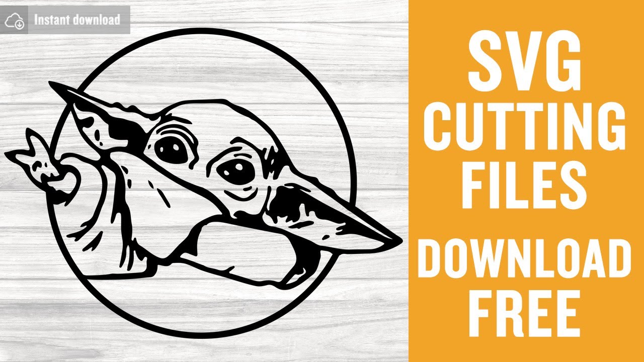 Baby Yoda Svg Free Cut File for Cricut