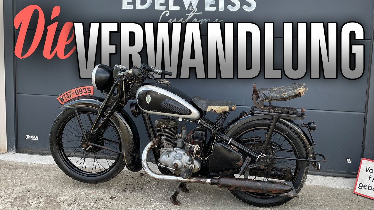 EDELWEISS | Erster Start nach 60 Jahren - DKW Sport 250 🔥🔥🔥