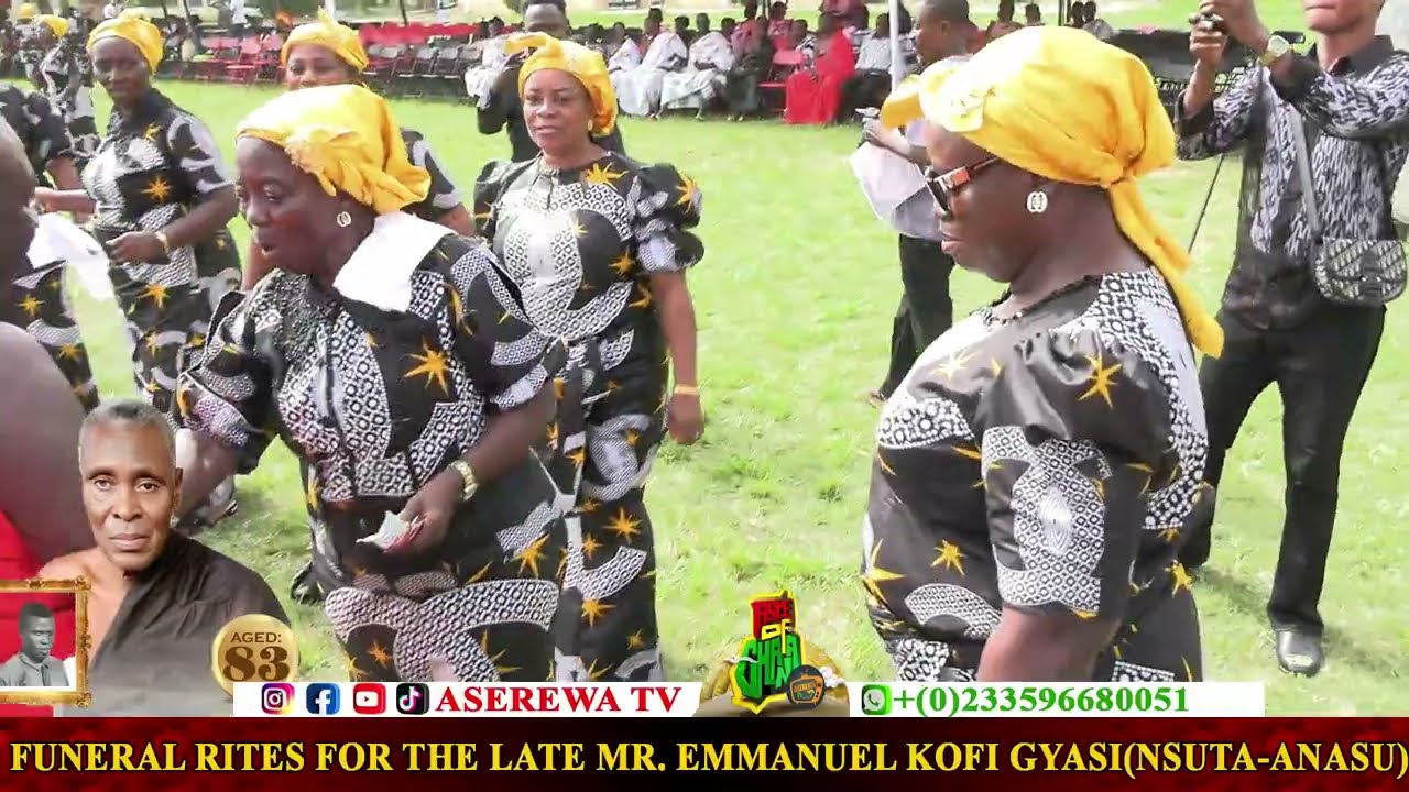 Part 3: Funeral Rites for the late Mr. Emmanuel Gyasi (Penteng Komfour's Father) at Nsuta -Appiakrom