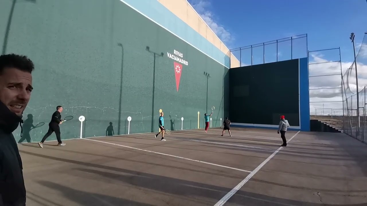 Frontenis honor Rivas vs Corpa 1ª partida set 3