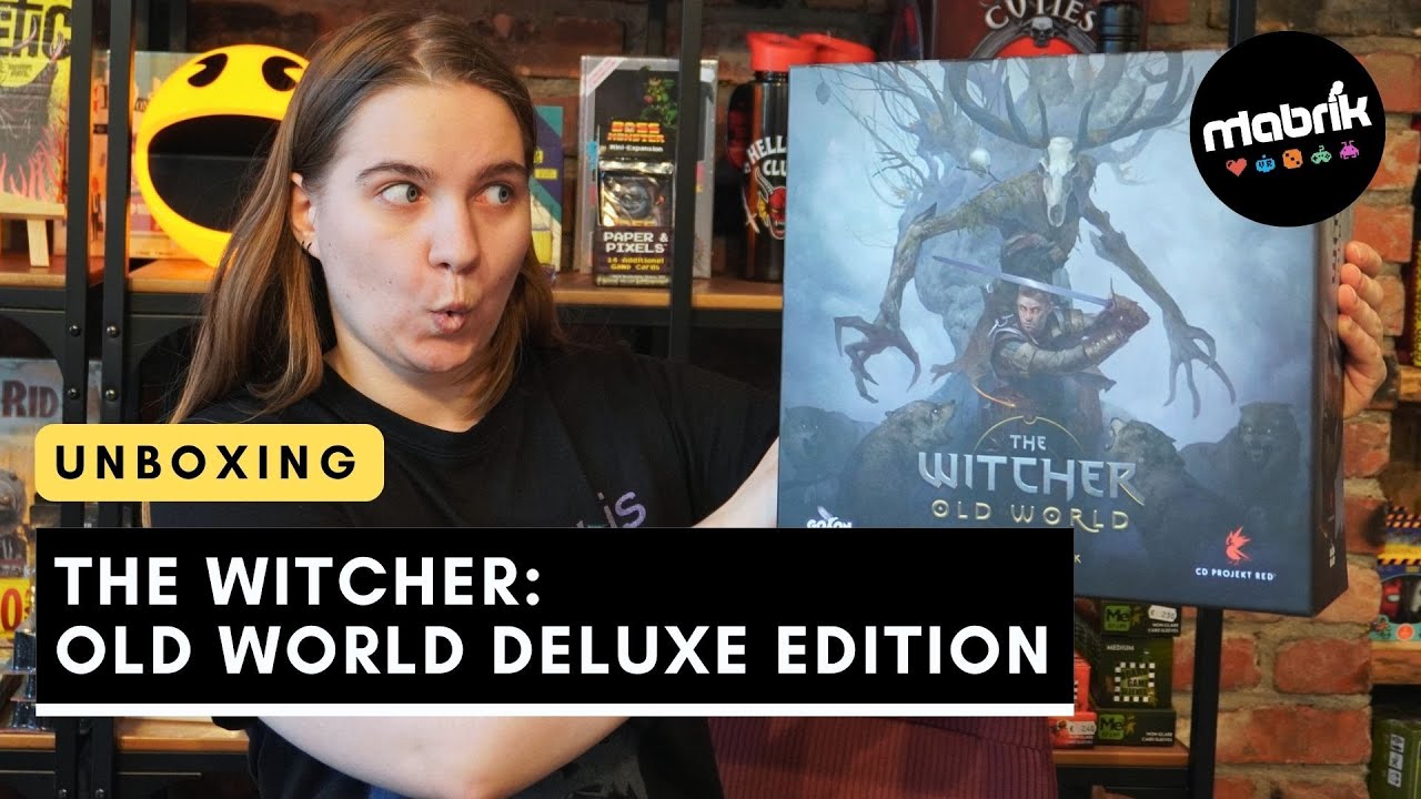 [MABRIK]: Unboxing - The Witcher: Old World Deluxe Edition