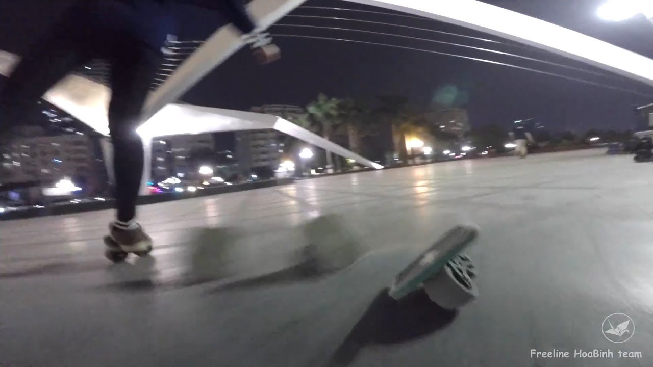 Freeline skates Tutorial #6: Throw back 180