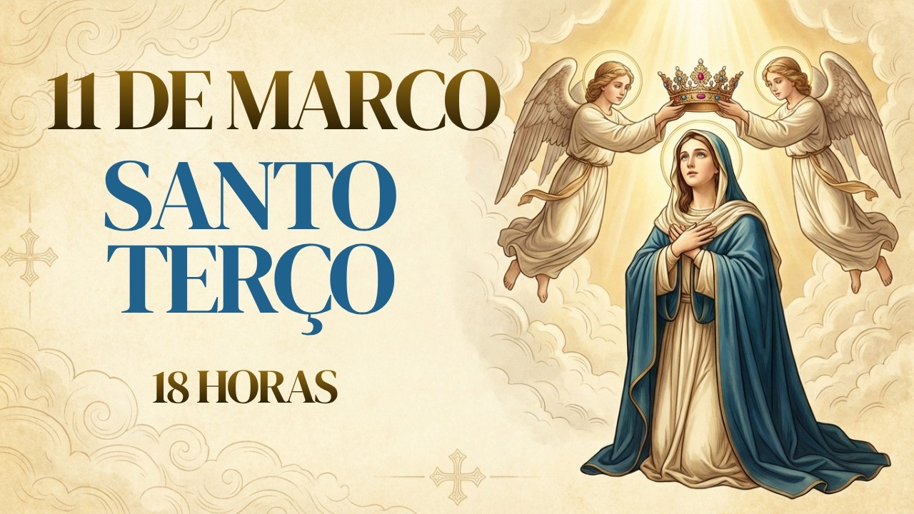 SANTO TERÇO | Quarta-feira, [3/11/2026] – Mistérios Gloriosos | UMA PAUSA PARA A ESPERANÇA -18 HORAS