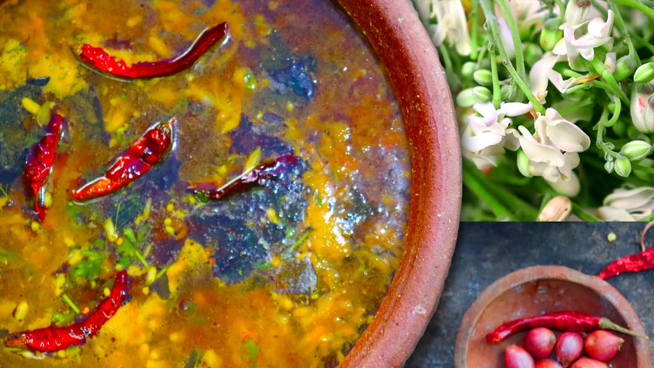 முருங்கை பூ ரசம் | Drumstick Flower Soup | Murungai Poo Rasam | Granny's Cold Treatment
